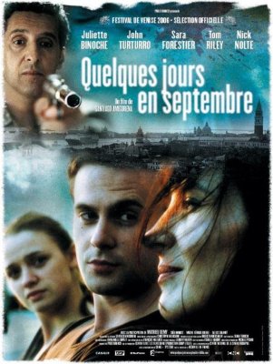 affiche Quelques jours en septembre
