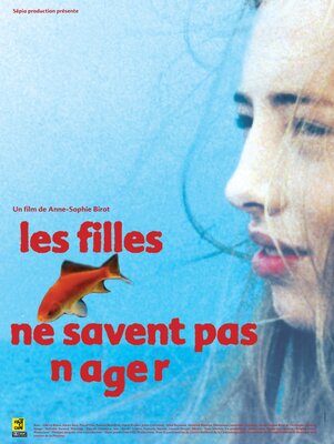affiche les filles ne savent pas nager