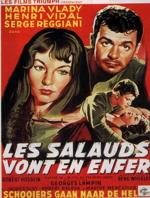 affiche Les salauds vont en enfer