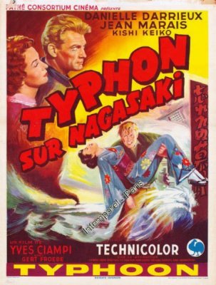 affiche Typhon sur Nagasaki
