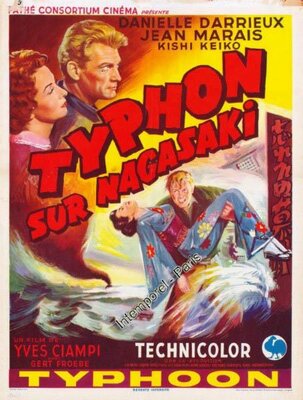 affiche Typhon sur Nagasaki