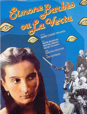 affiche Simone Barbès ou la vertu