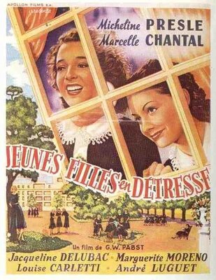 affiche Jeunes filles en détresse