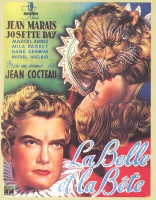 affiche La Belle et la bête