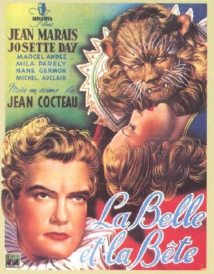 affiche La Belle et la bête