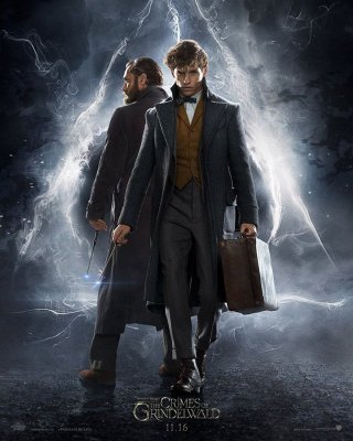 affiche Les Animaux fantastiques : Les crimes de Grindelwald