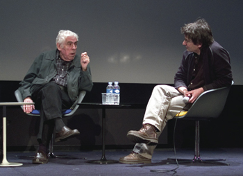 Raoul Coutard et Eric Gautier à la Cinémathèque - Photo Jean-Jacques Bouhon
