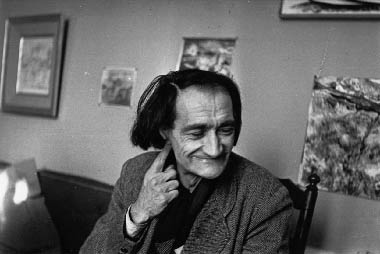 Antonin Artaud photographié par Loulou Pastier