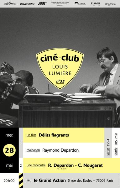 "Délits flagrants" projeté au Ciné-club de l'Ecole Louis-Lumière