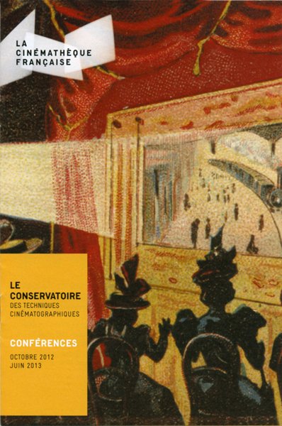 Programme 2012-2013 des conférences du Conservatoire des techniques