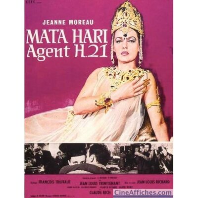 affiche Mata Hari, agent H21