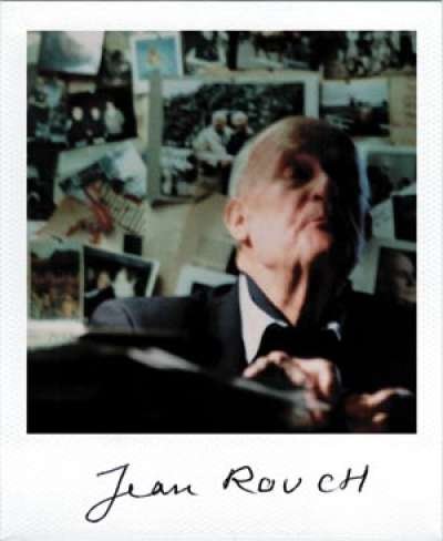 Jean Rouch par Jimmy Glasberg Vendredi 20 février 2004.