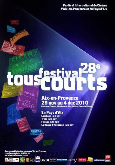 Le Festival Tous Courts 2010 d'Aix