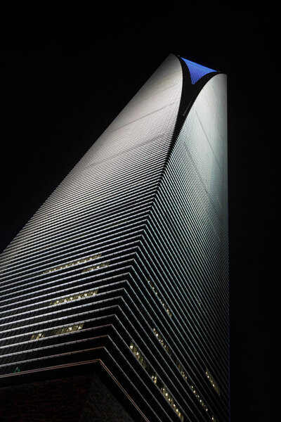 Shanghai World Financial Center, conception lumière Motoko Ishii - DR