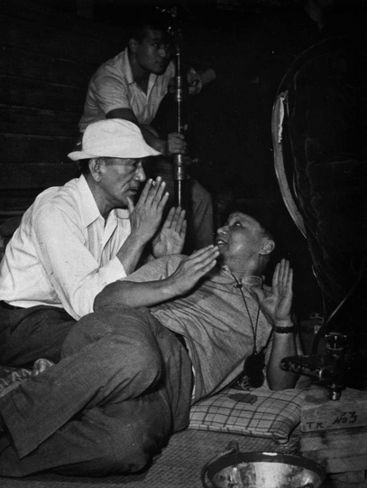 Yasujirô Ozu et Kazuo Miyagawa 
