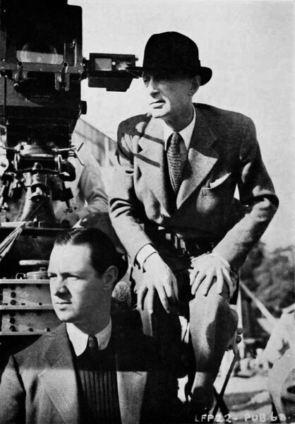 Harry Stradling et Jacques Feyder - DR