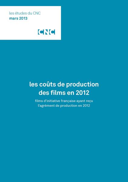 Les coûts de production des films en 2012