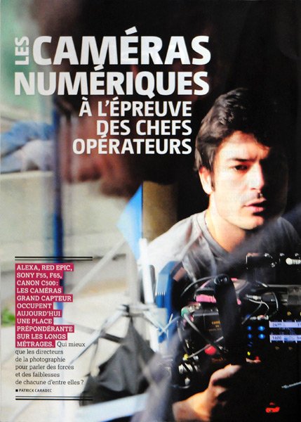 "Les caméras numériques à l'épreuve des chefs opérateurs"