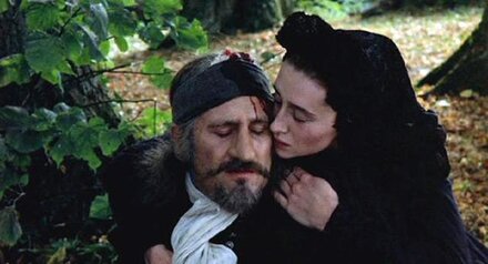 Gérard Depardieu et Anne Brochet dans "Cyrano de Bergerac"