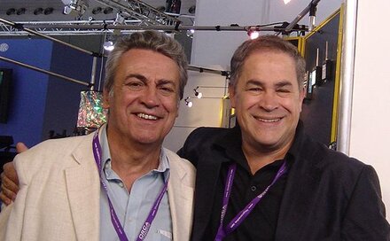 Alain Boutillot et Jacques Delacoux, à IBC, en 2009