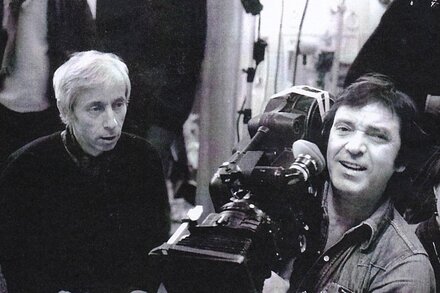 Max Pantera, Arri BL sur l'épaule, sur un tournage avec Michel Deville