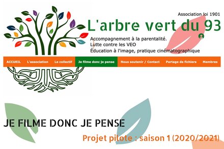 "Je filme donc je pense", saison 1 (2020-2021) Projet pilote d'éducation à l'image et de pratique cinématographique