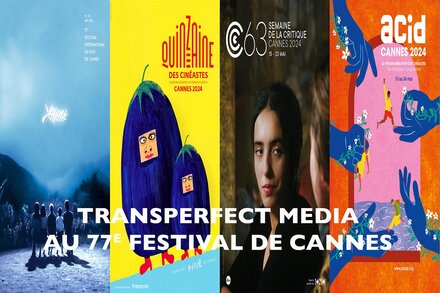 TransPerfect Media au 77e Festival de Cannes