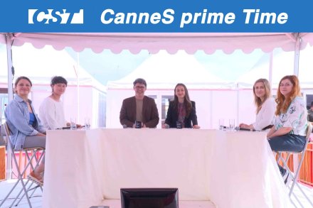 CanneS prime Time avec, entre autres invitées, Evgenia Alexandrova, AFC