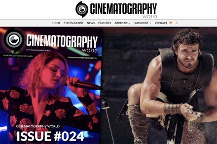 Stéphane Fontaine, AFC, et Paul Guilhaume, AFC, dans "Cinematography World" n° 024