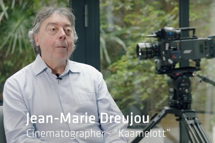 Jean-Marie Dreujou, AFC, parle du tournage en Arri 65 du film "Kaamelott - Premier Volet"