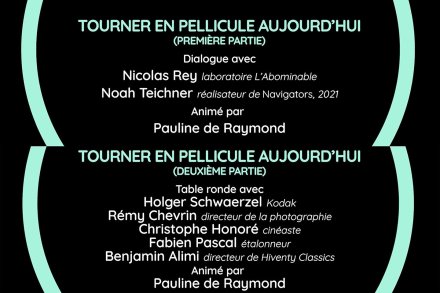 "Tourner en pellicule aujourd'hui", des vidéos mises en ligne par la Cinémathèque française