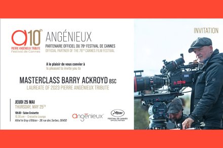 Master Class Barry Ackroyd, BSC, proposée par Angénieux