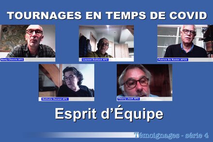 Tournages en temps de Covid, témoignages 4e série