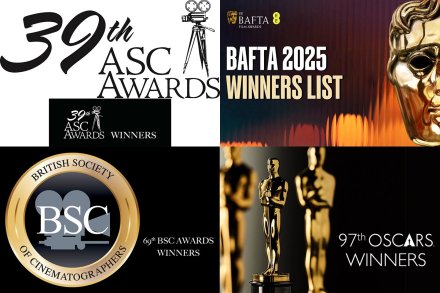 ASC Awards, BAFTA Awards, BSC Awards, Oscars, au palmarès de la "Cinematography" de langue anglaise Outre-Manche et Outre-Atlantique