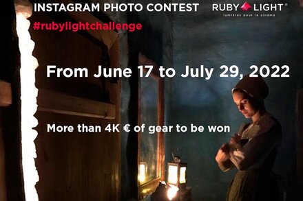 Ruby Light lance le concours photo #rubylightchallenge sur Instagram