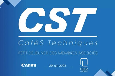 Deux membres associés de l'AFC à un "CaféS Techniques" de la CST