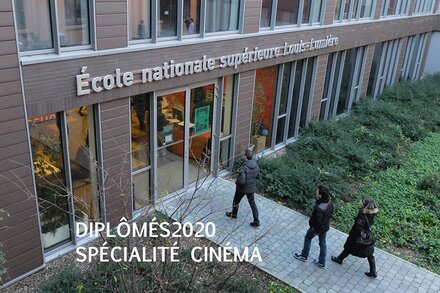 Les diplômés de la spécialité Cinéma de l'ENS Louis-Lumière, promotion 2017-2020