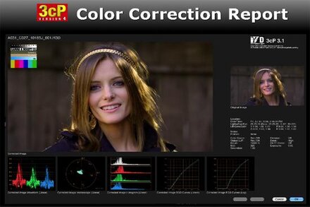 Rapport de correction colorimétrique