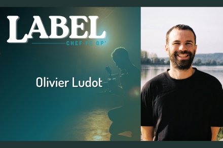 Olivier Ludot, lauréat du "Label Chef·fe op'" 2024