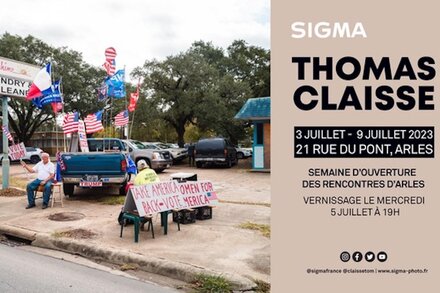 Sigma et le photographe Thomas Claisse exposent à Arles du 3 au 9 juillet 2023