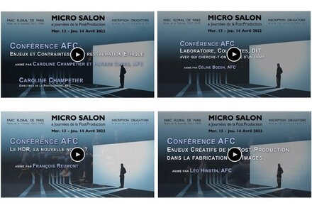 Les vidéos des Conférences AFC du Micro Salon 2022 sont en ligne