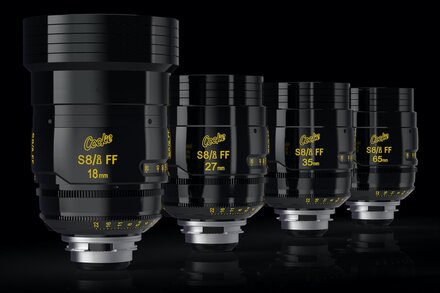 Cooke Optics élargit sa gamme d'objectifs S8/i FF avec quatre nouvelles focales