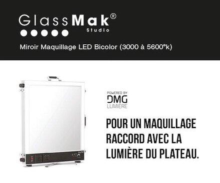 Glassmak Glace maquillage LED professionnelle