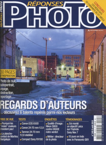 "Découverte d'un métier : directeur photo" Enquête et entretiens, par Anne-Laure Bell