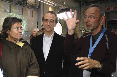 Véronique Cayla, CNC General Director, Marc Nicolas, La fémis school Director, Rémy Chevrin, AFC President - © Nelly Florès - AFC