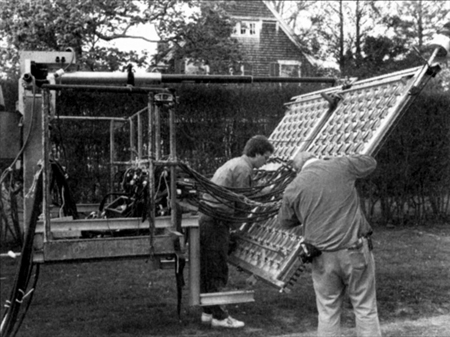The Wendy Light - Tight assembly of 196 PAR lamps