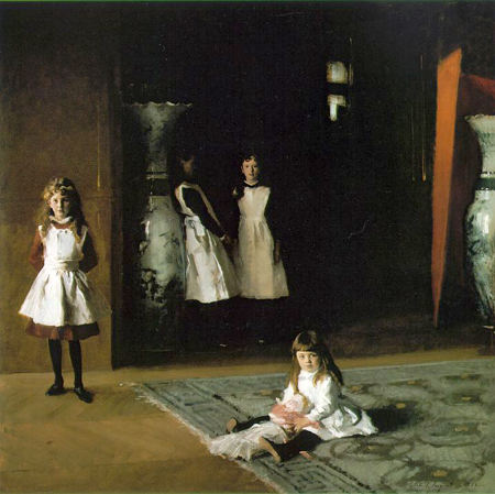 John Singer Sargent - <i>The Daughters of Edward Darley Boit</i>, 1882, huile sur toile, Museum of Fine Arts, Boston