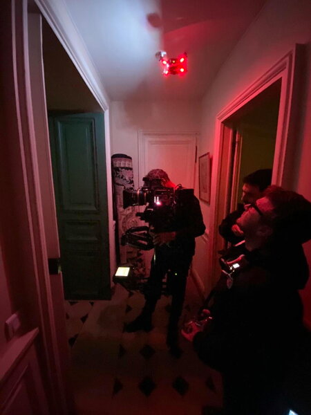 Tournage de "Lupin"