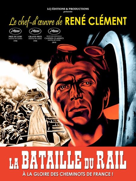 L'affiche de "La Bataille du rail"