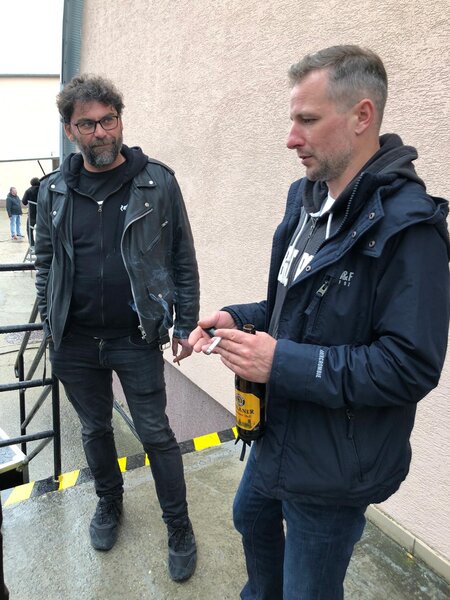 Tomas Mitko, de Daylight Rental, et Rasto Gore, de Shining